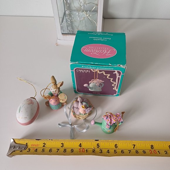 Vintage Carlton Cards AGC Easter Decoration Figurines Ornaments from 1996 - Picture 2 of 9